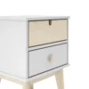 Mesita infantil Arlo 2 cajones Blanco (2) Mesita infantil Arlo 2 cajones Blanco (2)