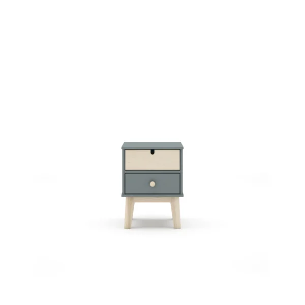 Mesita infantil Arlo 2 cajones Verde (3) Mesita infantil Arlo 2 cajones Verde (3)