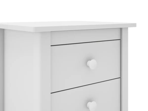 Mesita infantil Kai 2 cajones Blanco (2) Mesita infantil Kai 2 cajones Blanco (2)