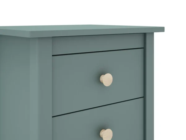 Mesita infantil Kai 3 cajones Verde (3) Mesita infantil Kai 3 cajones Verde (3)