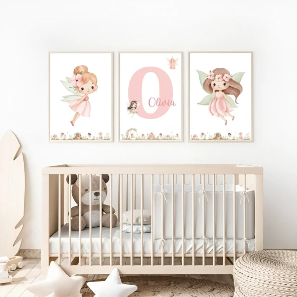 Conjunto de láminas infantiles Mundo de Hadas Conjunto de láminas infantiles Mundo de Hadas