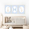 Conjunto de láminas infantiles Patitos Vichy Conjunto de láminas infantiles Patitos Vichy